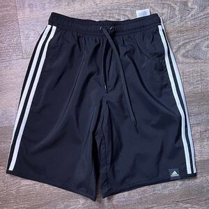 Adidas Classic‎ 3-Stripe Swim Shorts-XS